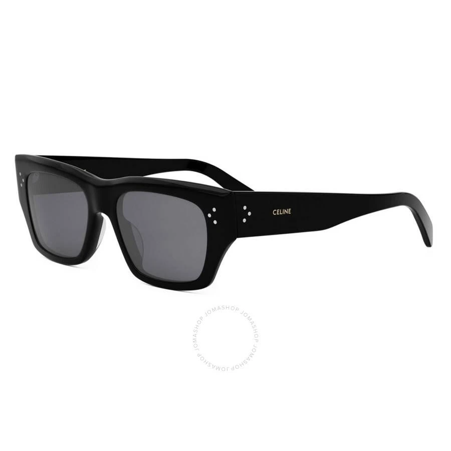 Celine 3 Dots Polarized Grey Square Ladies Sunglasses CL40297U 01D 53 2