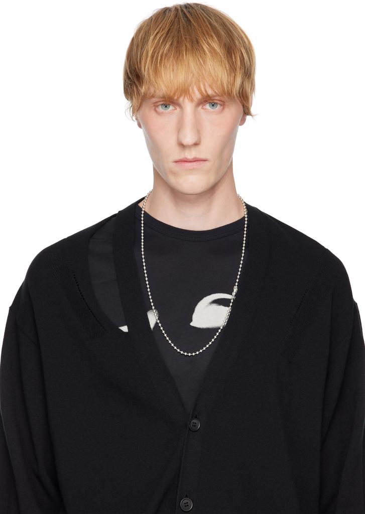 TAKAHIROMIYASHITA TheSoloist. Silver Ball Chain Long Necklace