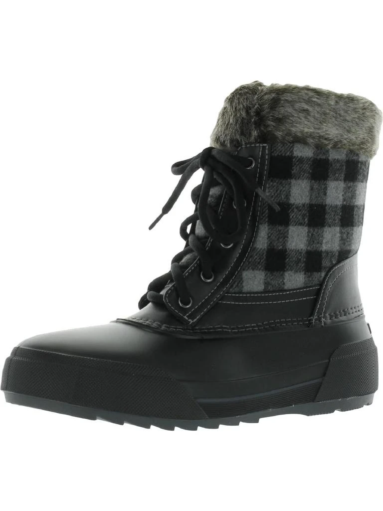 Easy Spirit Ice Queen Womens Faux Fur Trim Cold Weather Winter & Snow Boots 4
