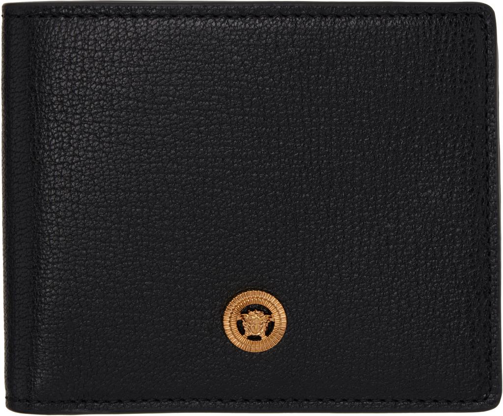 Versace Black Medusa Biggie Bifold Wallet - Wallets