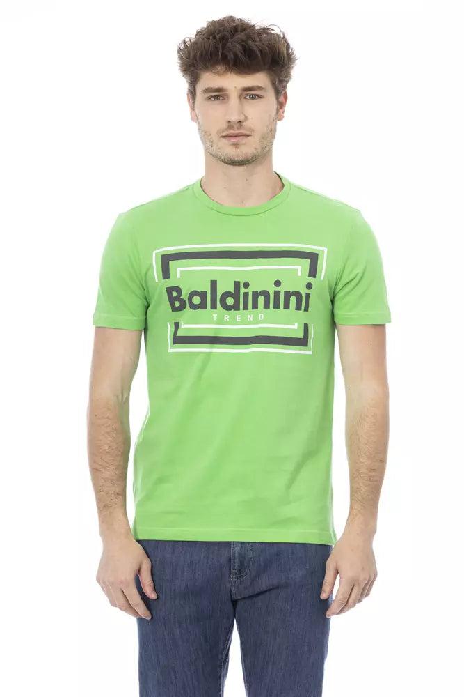 Baldinini Trend Baldinini Trend Green Cotton T-Shirt