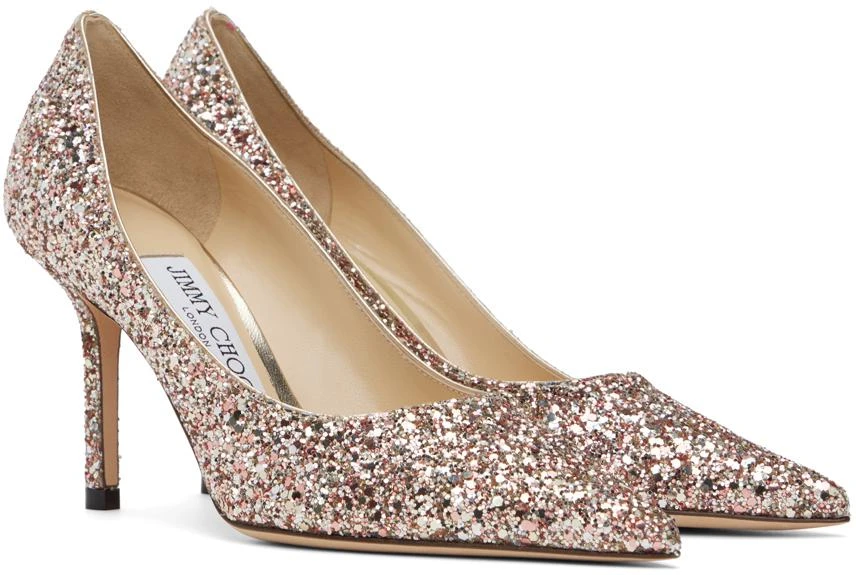 Jimmy Choo Red 
Silver Love 85 Heels 4