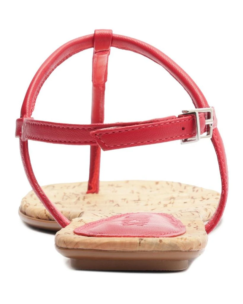 Schutz Women's Elsha Flat T Strap Sandals 4