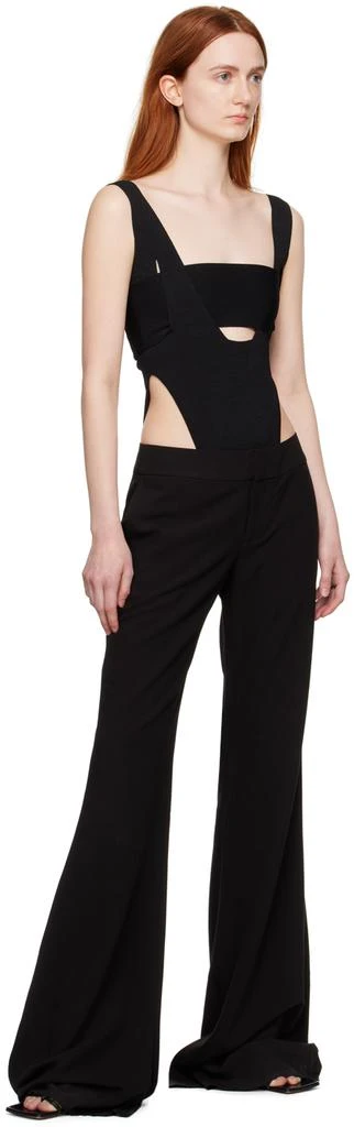 Boyarovskaya Black High-Cut Bodysuit 5