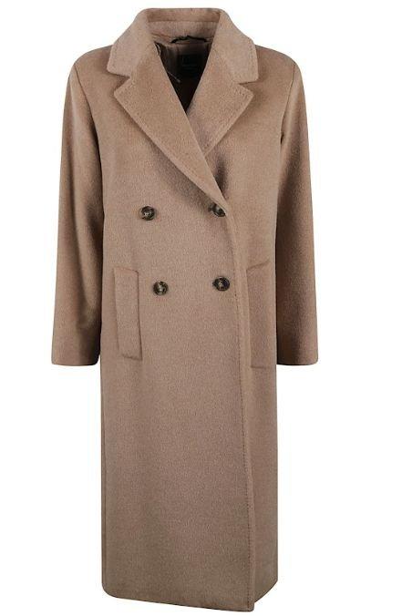 直営♪Weekend Max Mara ダブルブレスト ピーコート TAGLIO Double-sided wool double-breasted pea coat, navy | Weekend