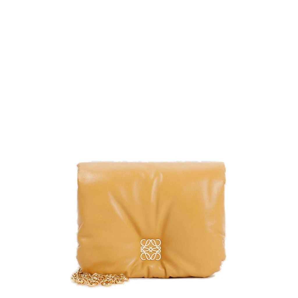 Loewe Loewe Goya Puffer Chained Shoulder Bag 1