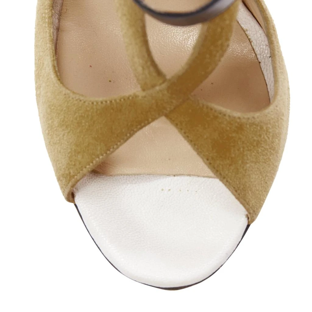 Nicholas Kirkwood Nicolas Kirkwood suede gladiator g platform heel 6