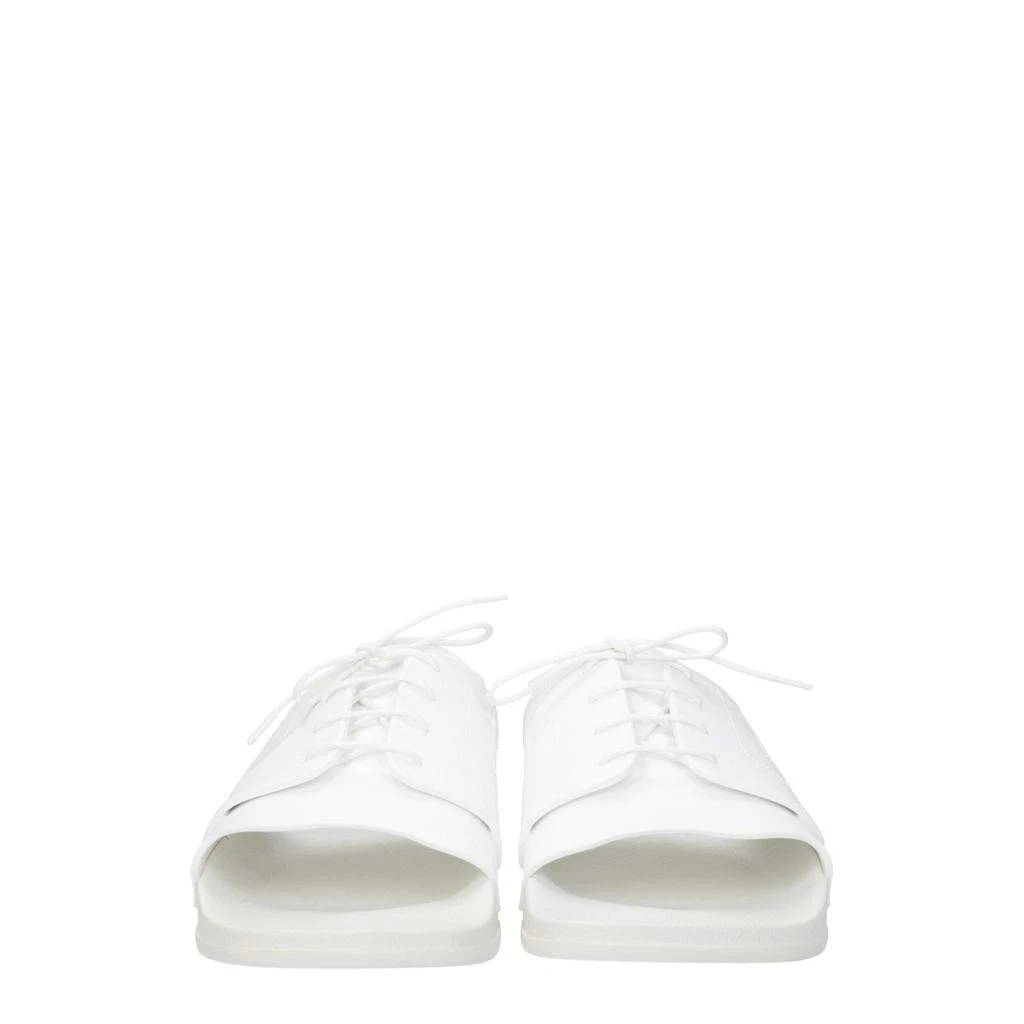 MAISON MARGIELA Maison Margiela White Cotton Slipper 3