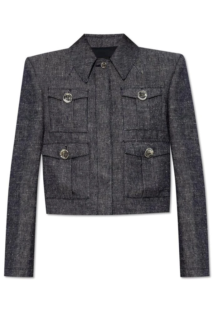 Givenchy Givenchy 4G Buttoned Cropped Jacket 1