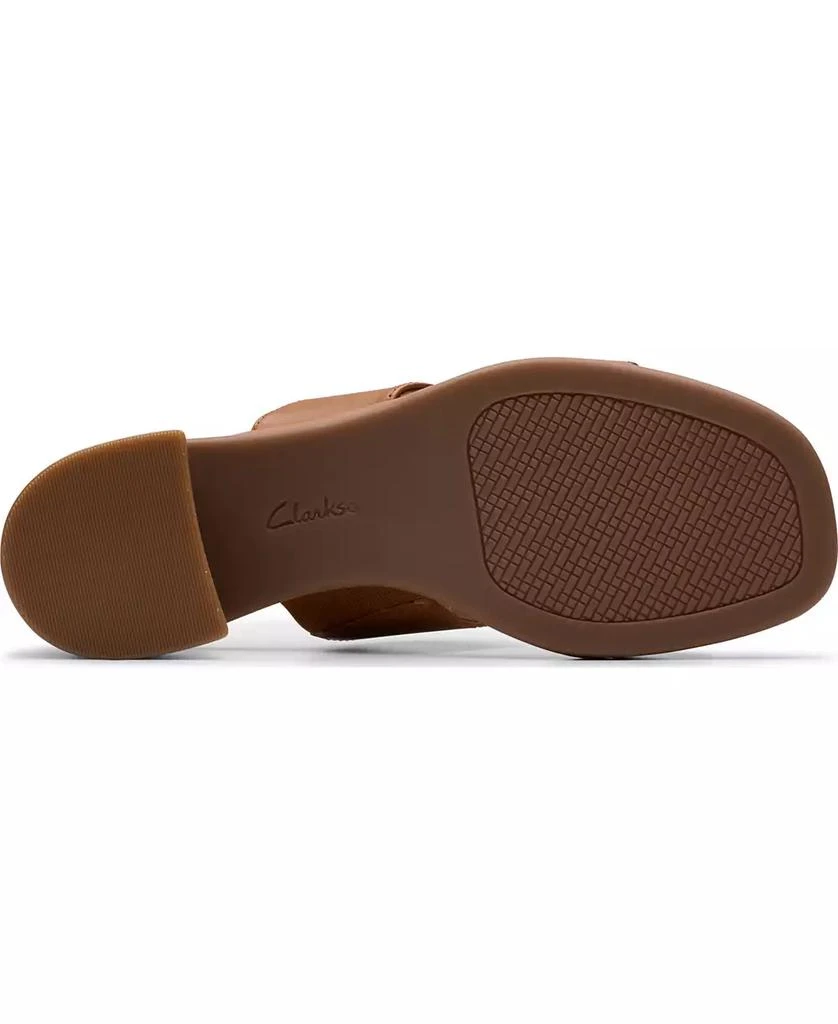 Clarks Collection Women's Jaylan Dusk Block Heel Sandals 5