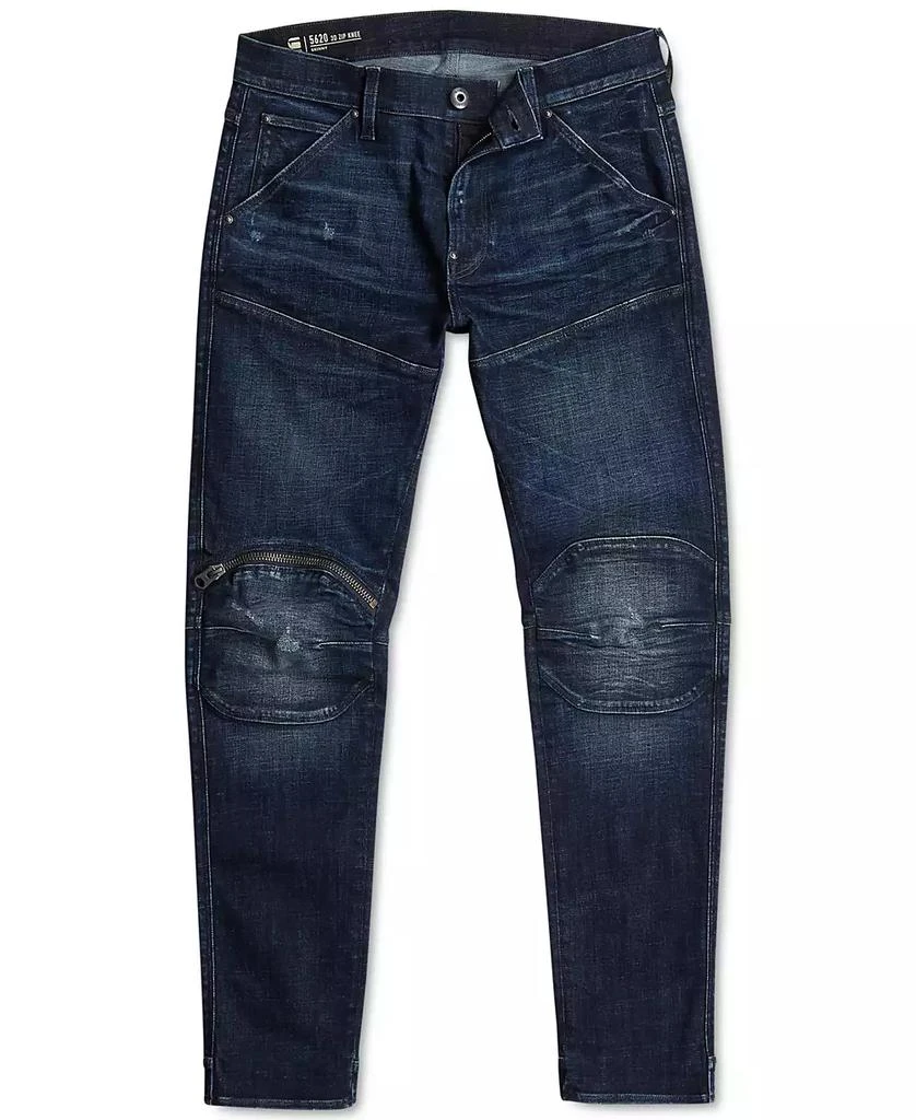 G-Star Men's Elwood Zip-Knee Skinny Jeans, Created for Macy's 6