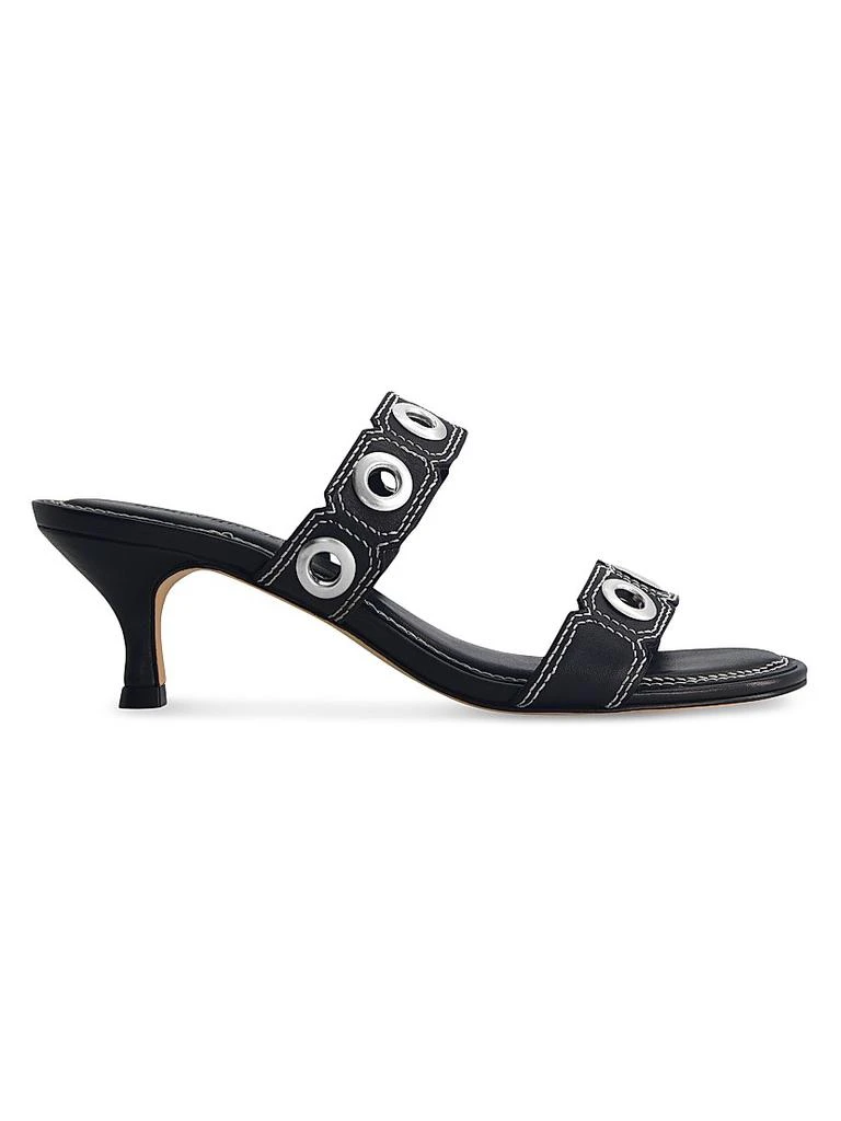 Bernardo 1946 Patra Kitten Heel Sandals 1
