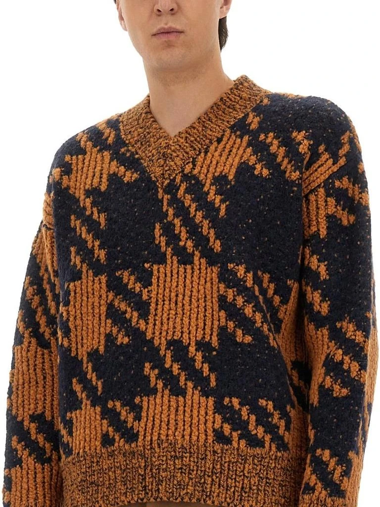 Dries Van Noten Dries Van Noten V-Neck Knitted Jumper 4