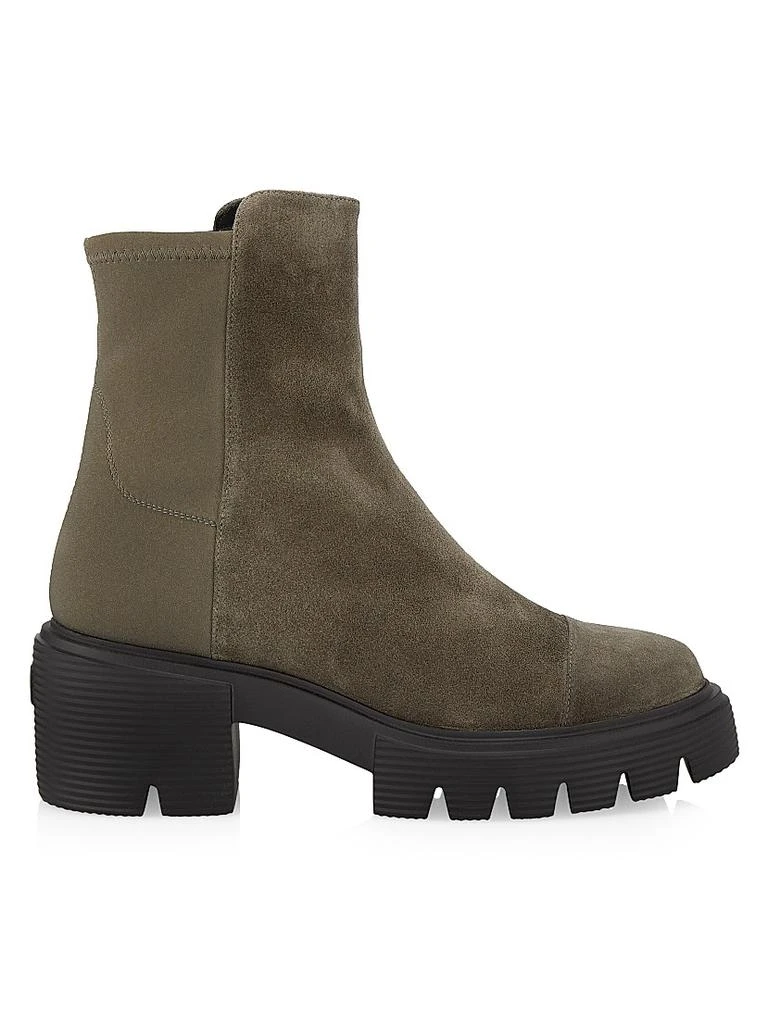 Stuart Weitzman 5050 Soho 70MM Suede Booties 1