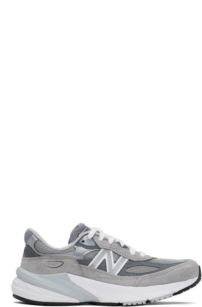 New Balance Gray 'Made in USA' 990v6 Sneakers 1