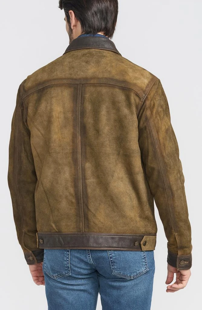 FLYNT Distressed Leather Jacket 2