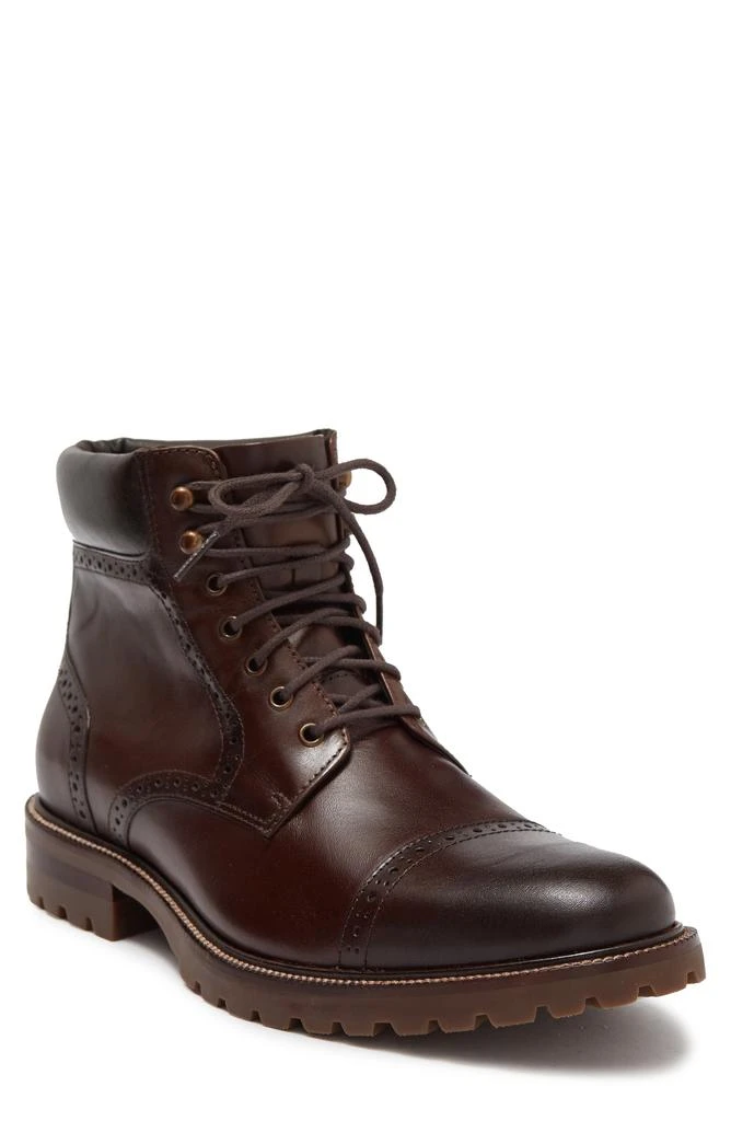 Johnston & Murphy JOHNSTON AND MURPHY Stratford Cap Toe Leather Boot 1