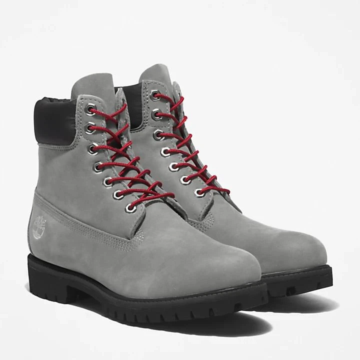 Timberland Timberland Premium® 6 Inch Boot for Men in Grey/Red 3