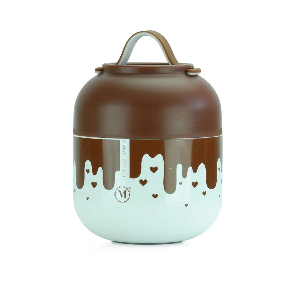 MNML Insulated Food Jar V2 - 17oz - Set of Two - White 4