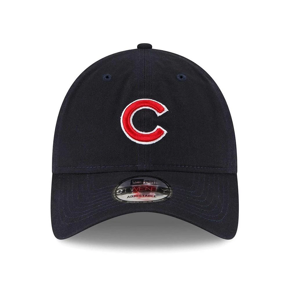 New Era Men's Navy Chicago Cubs Fashion Core Classic 9TWENTY Adjustable Hat 3