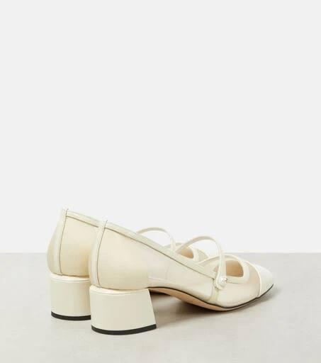 Jimmy Choo Bridal Elisa 45 mesh Mary Jane pumps 3