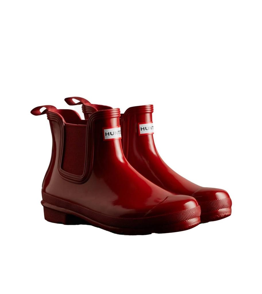 Hunter Hunter - WOMEN'S ORIGINAL GLOSS CHELSEA BOOTS