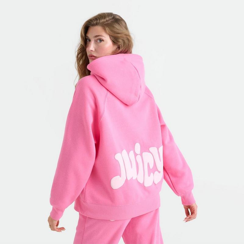 Shop Women's Juicy Couture Wave Oversized Hoodie on Sale at