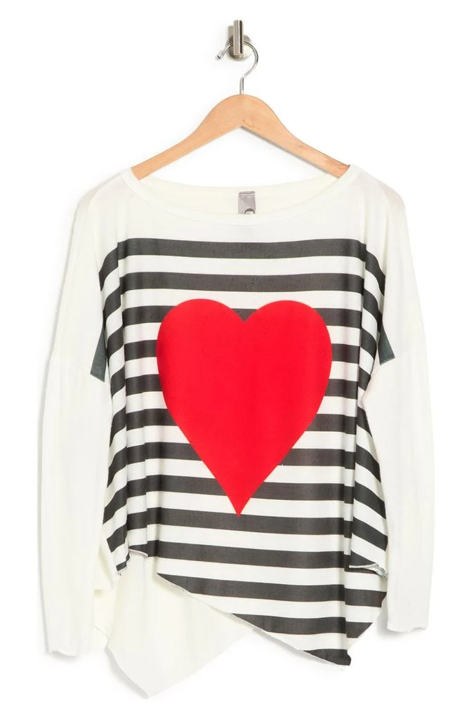 GO COUTURE Dolman Sleeve Asymmetric Hem Top 3