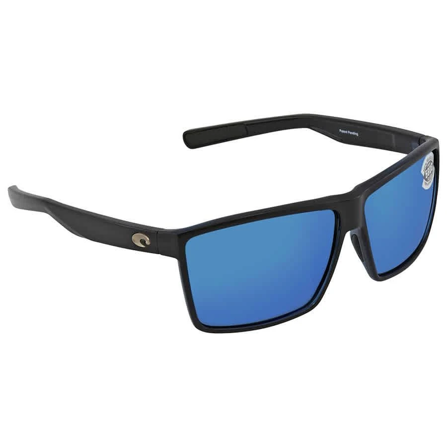 Costa Del Mar Costa Del Mar RINCON Blue Mirror Polarized Glass Men's Sunglasses RIN 11 OBMGLP 63 2