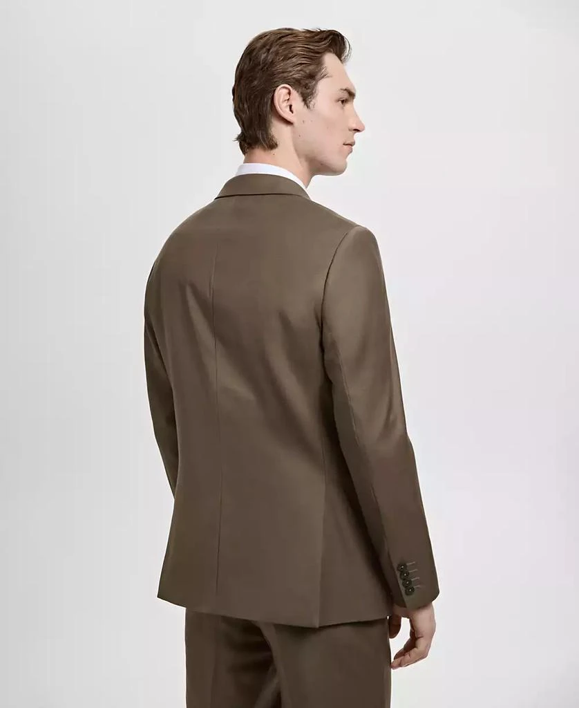 Mango Men
s Turin Virgin Wool Suit Blazer 3