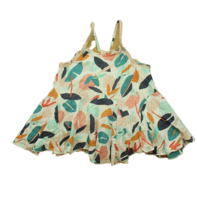 Catimini Girls Ivory | Gold Oranges Blouse