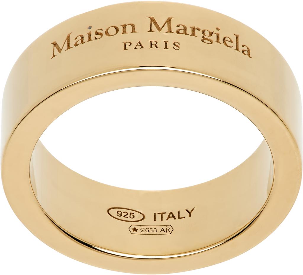 【Maison Margiela】 LOGO REFERENCE RING MAISON MARGIELA Logo Reference Ring - Rings - BeyondStyle