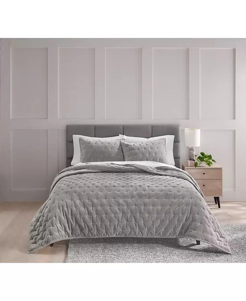 Charter Club Cotton Velvet Quilt, Full/Queen, Exclusively at Macy’s 5