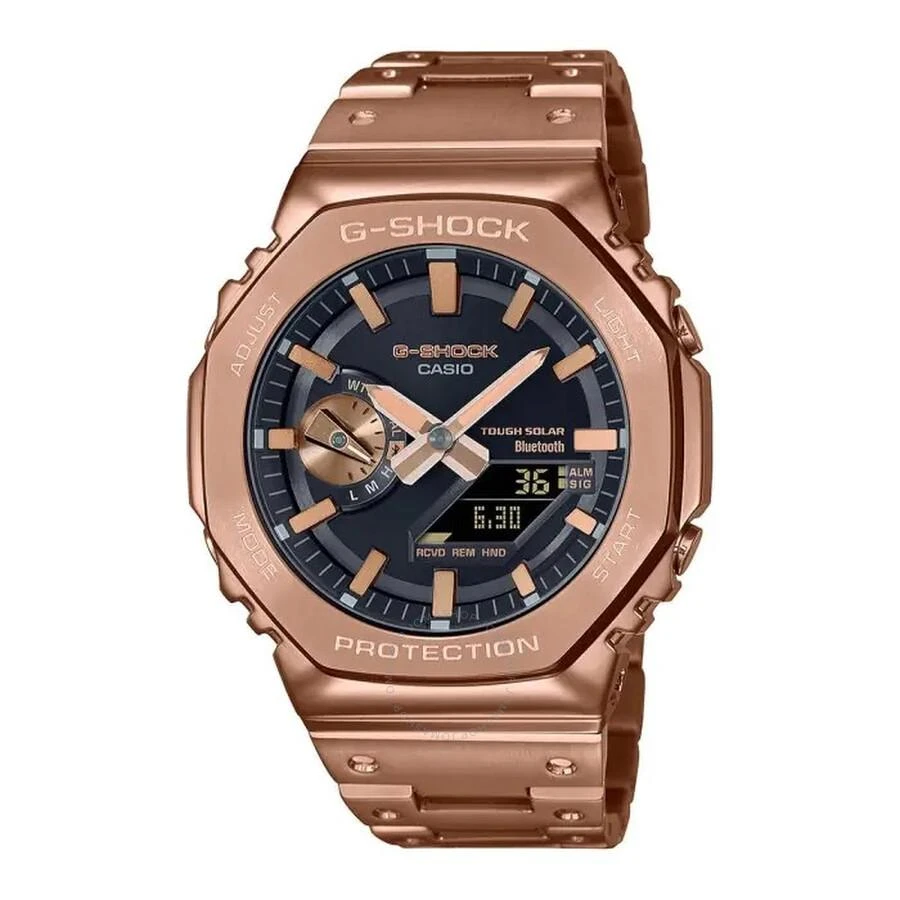 Casio G-Shock Alarm World Time Analog-Digital Black Dial Men's Watch GM-B2100GD-5ADR 1