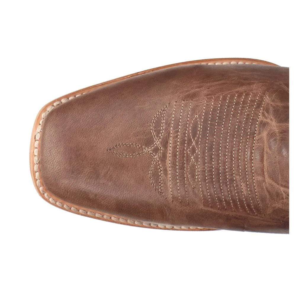 Dan Post Boots Jerry Embroidered Square Toe Pull On Cowboy Boots 4