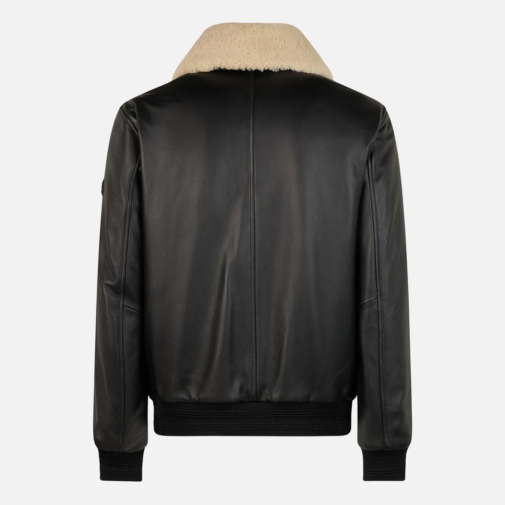 Moose Knuckles Moose Knuckles Toba Leather Bomber Jacket