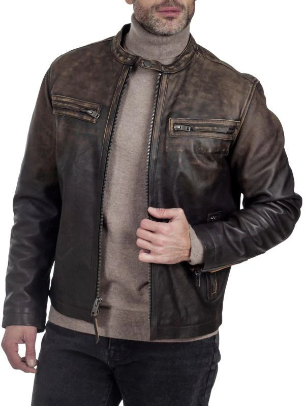 Frye Caf Racer Leather Jacket 1