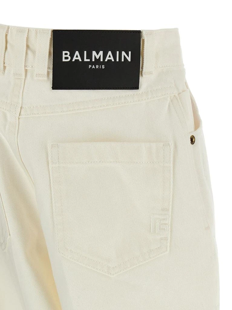Balmain Balmain Straight-Leg Denim Jeans 4