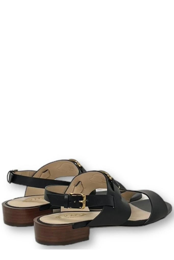 Tod's Tod's Logo Engraved Buckle Fastened Sandals 3