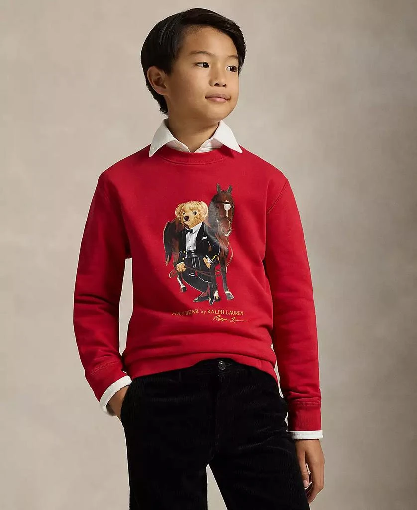 Ralph Lauren Boys 8-20 Lunar New Year Polo Bear Long-Sleeve Sweatshirt 1
