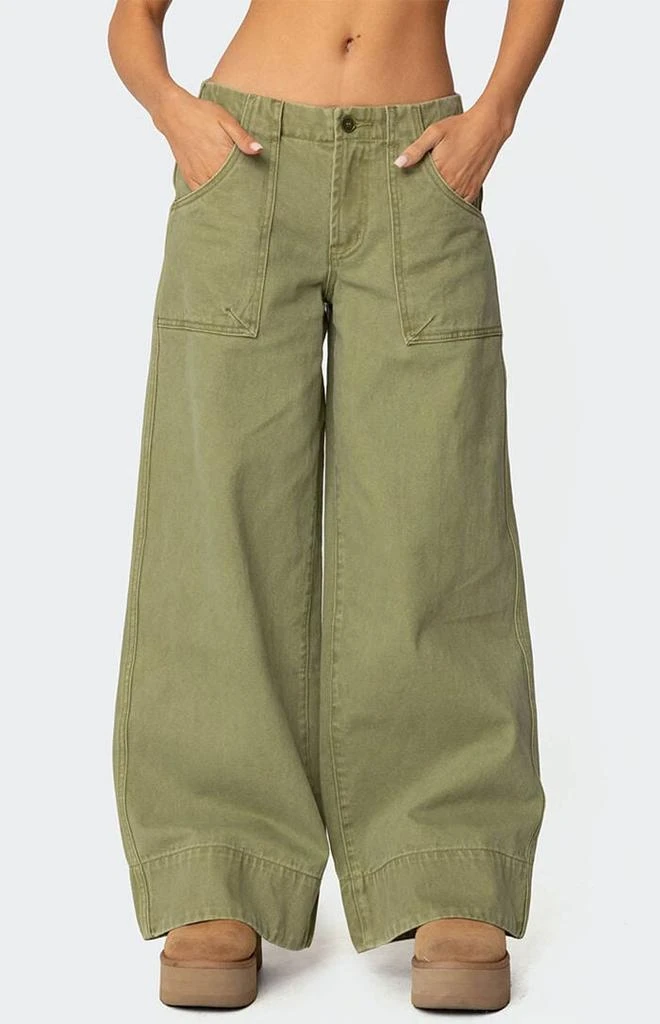 Edikted Vivienne Twill Baggy Pants 2