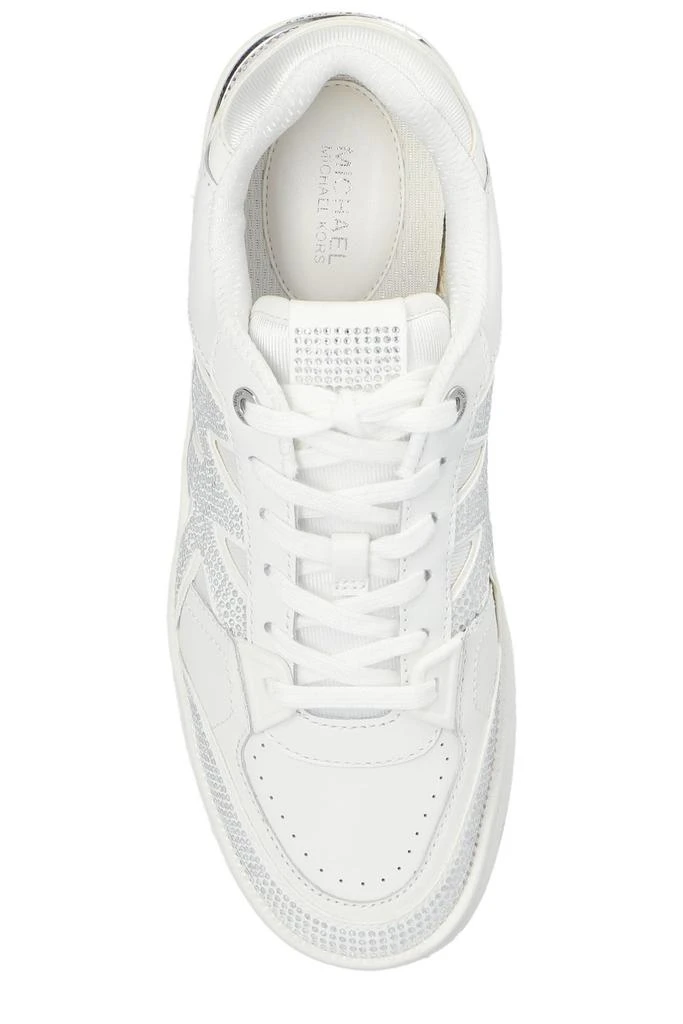 Michael Kors Michael Michael Kors Embellished Lace-Up Sneakers 4