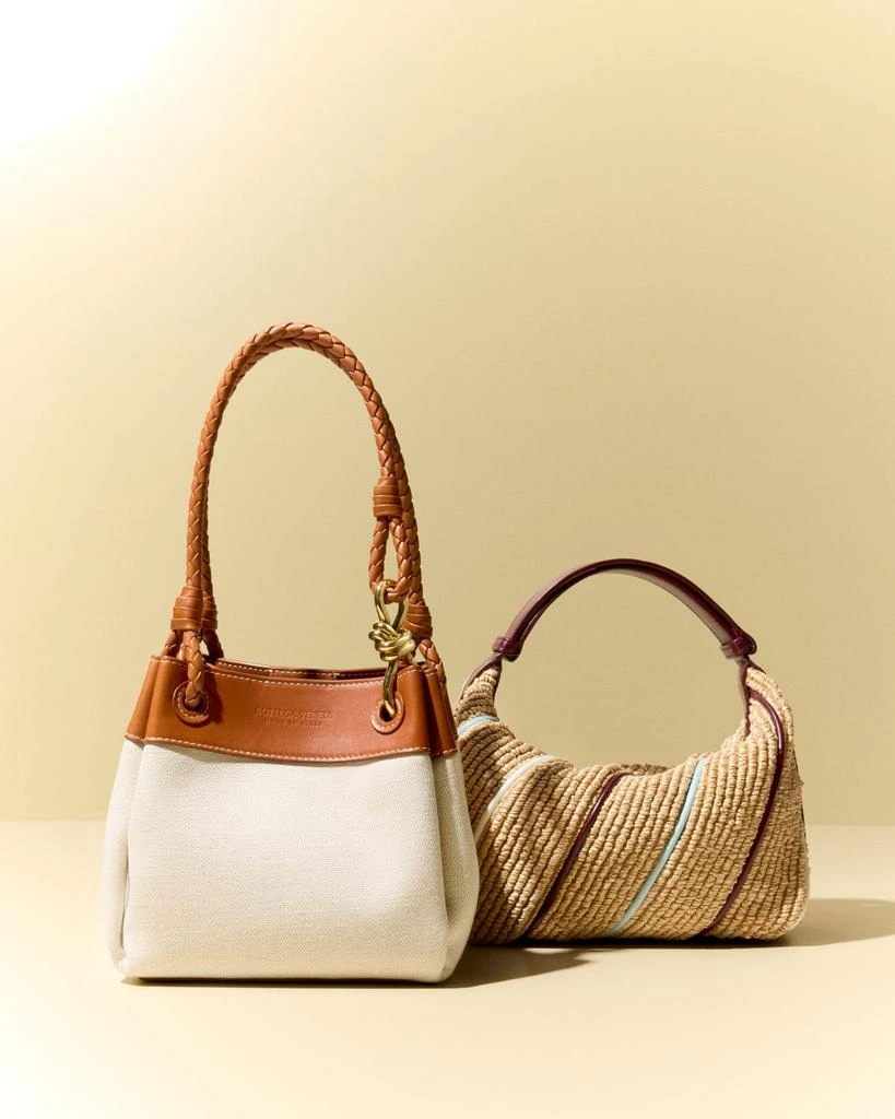 Bottega Veneta Parachute Small Canvas Shoulder Bag 6