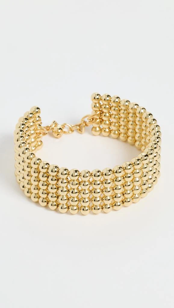 Kenneth Jay Lane Soldered Balls Open Bracelet 1