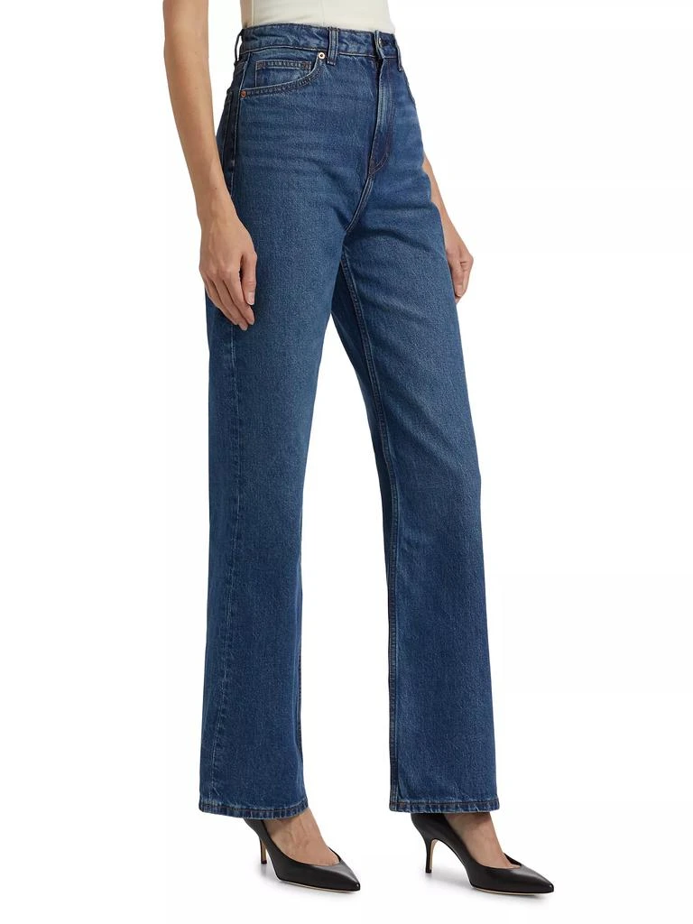 Reformation Wilder Stretch High-Rise Wide-Leg Jeans 4