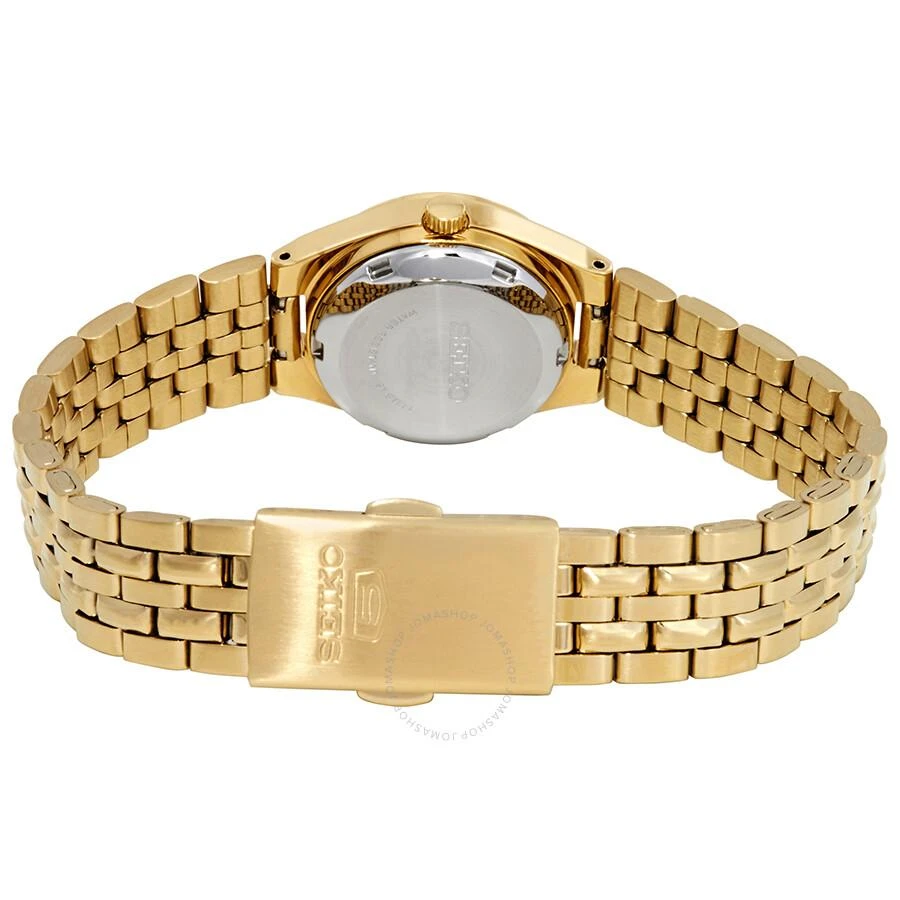 Seiko Series 5 Automatic Gold Dial Ladies Watch SYMK36 3