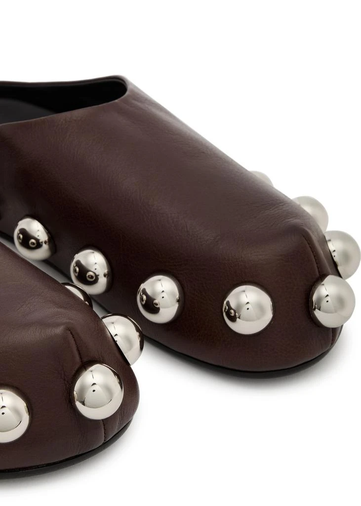 A.W.A.K.E MODE Gabi studded leather clogs 3