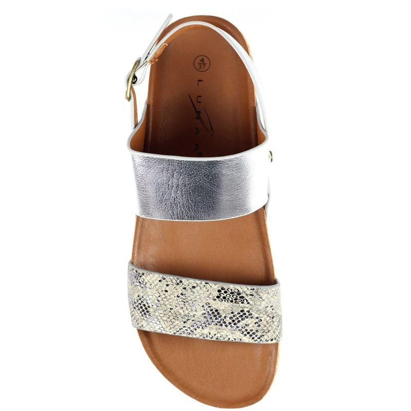 Lunar Womens/Ladies Nest Sandals Gray 2