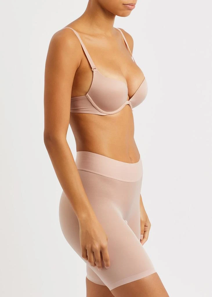 Wolford Sheer Touch satin push-up bra 2