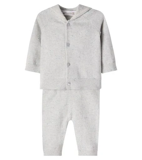 Bonpoint Baby Laslo cotton cardigan and pants set